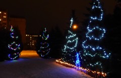 Якось одного разу в зимовий вечір...